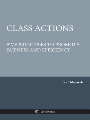 cover image of Class Actions